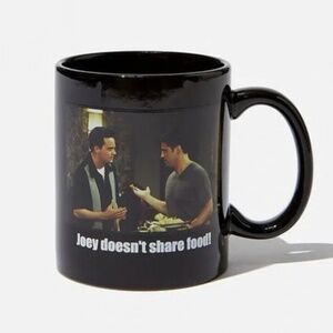 FRIENDS Joey Doesn’t Share Food Black Mug